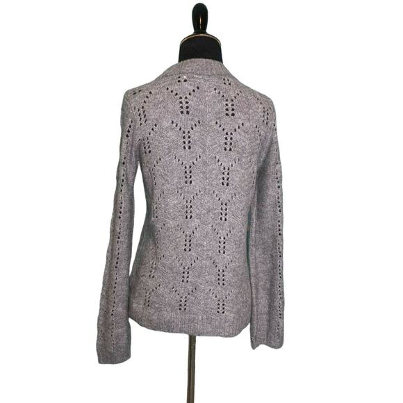 Gap Gray Long Sleeves Crew Neck Sweater Size XS - Picture 6 of 7